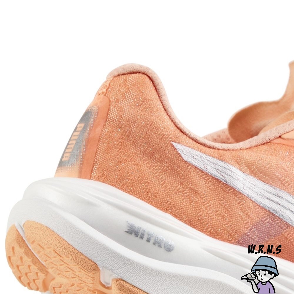 PUMA Velocity Nitro 2 Wns 女鞋 慢跑 緩衝 回彈 透氣 反光 橘37626501-細節圖6