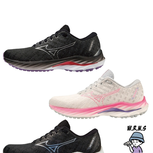 Mizuno 女鞋 慢跑鞋 WAVE INSPIRE 19 4E超寬楦J1GD234622/71/73