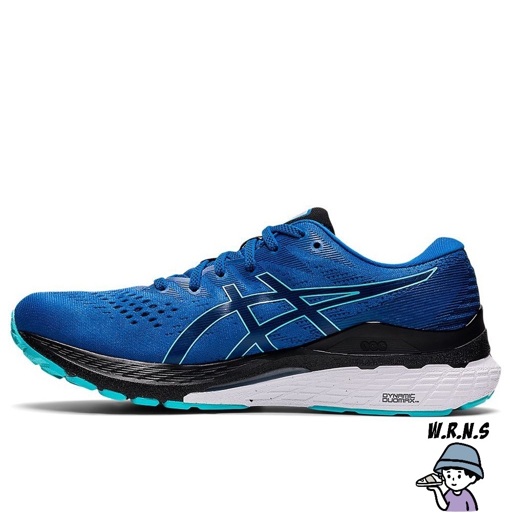 ASICS GEL-KAYANO 28 2E 男鞋 慢跑 支撐 穩定 網布 藍 綠1011B188-402-細節圖2