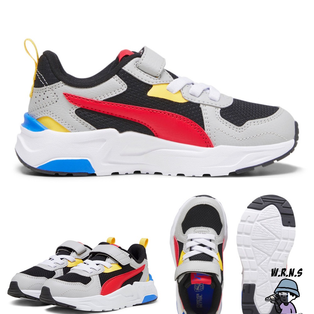 Puma 童鞋 中童慢跑鞋 魔鬼氈 TRINITY LITE AC+ 39148007/3914800-細節圖3