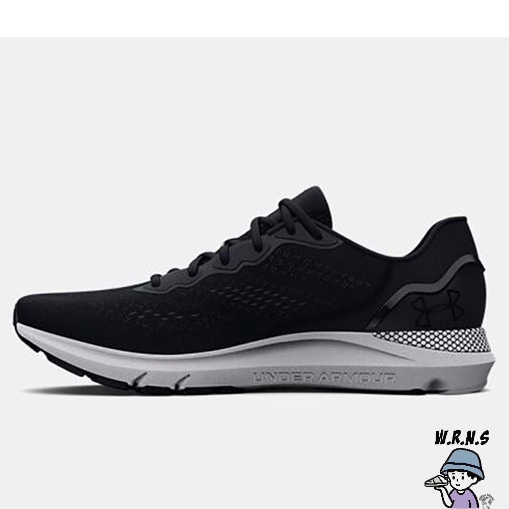 Under Armour 男鞋慢跑鞋 緩震 回彈 HOVR Sonic 6 黑白【W.R.N.S】3026121-001-細節圖4