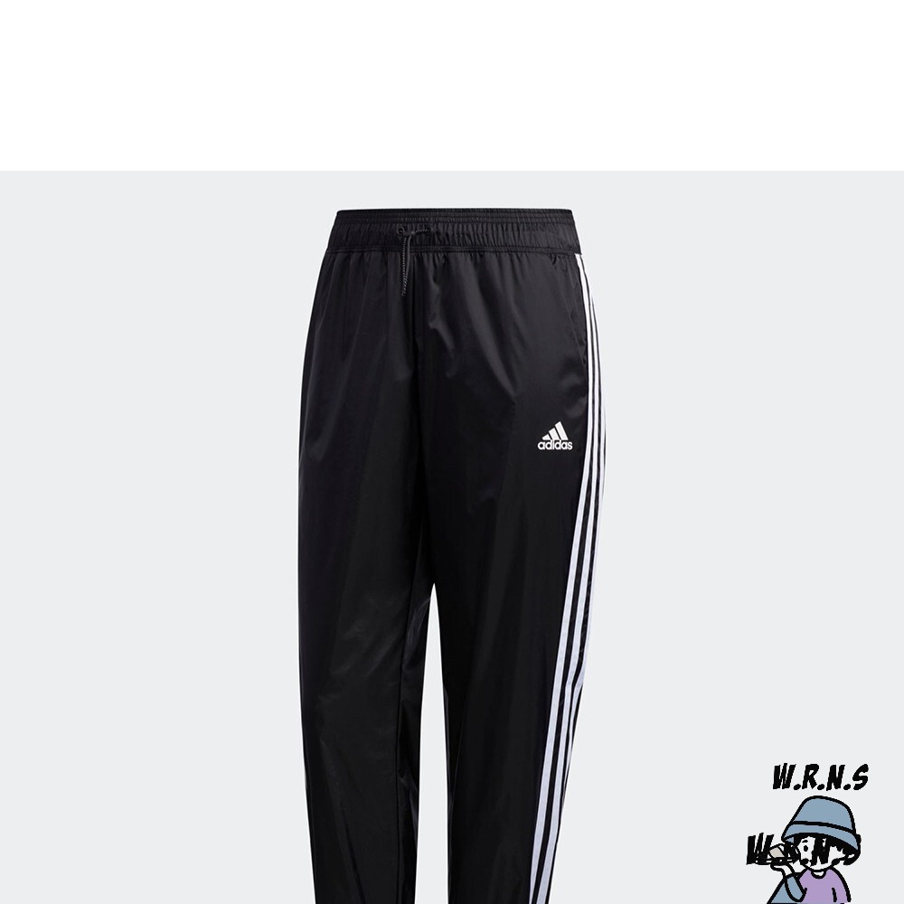 Adidas 女裝 長褲 九分 修身 縮口 黑GK0624-細節圖5
