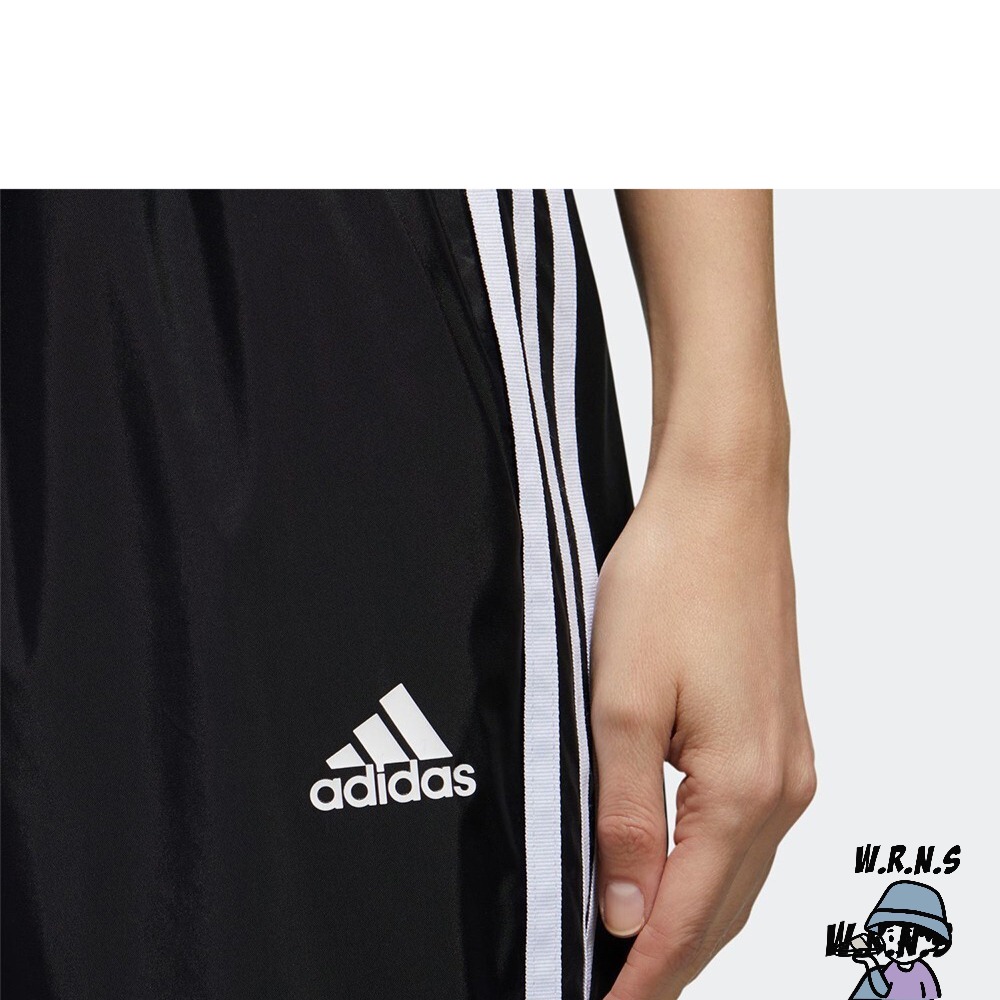 Adidas 女裝 長褲 九分 修身 縮口 黑GK0624-細節圖7