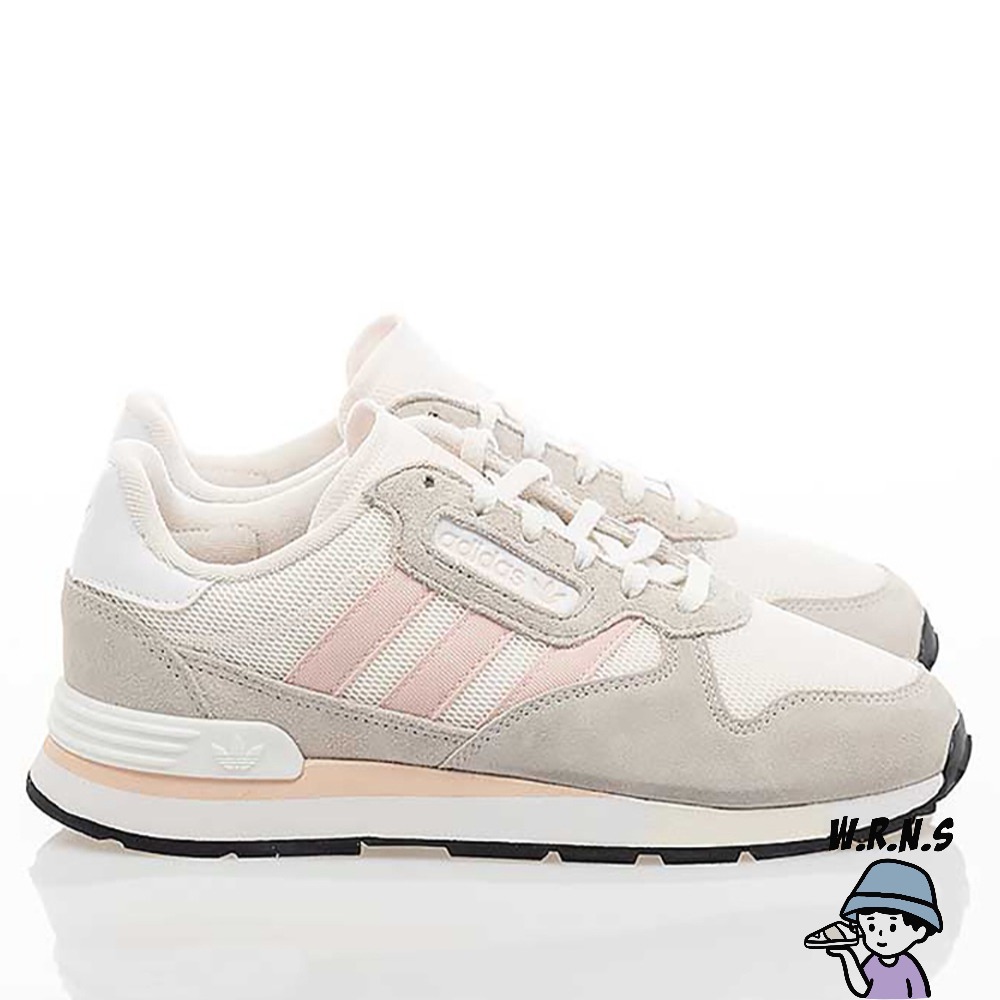 Adidas 女 休閒鞋 TREZIOD 2 灰 粉 GY2453-細節圖2