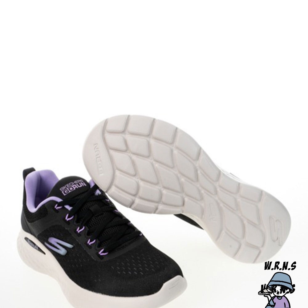 Skechers 女鞋 慢跑鞋 GO RUN LITE 黑紫/灰桃 129423BKPR/129423GYPK-細節圖4