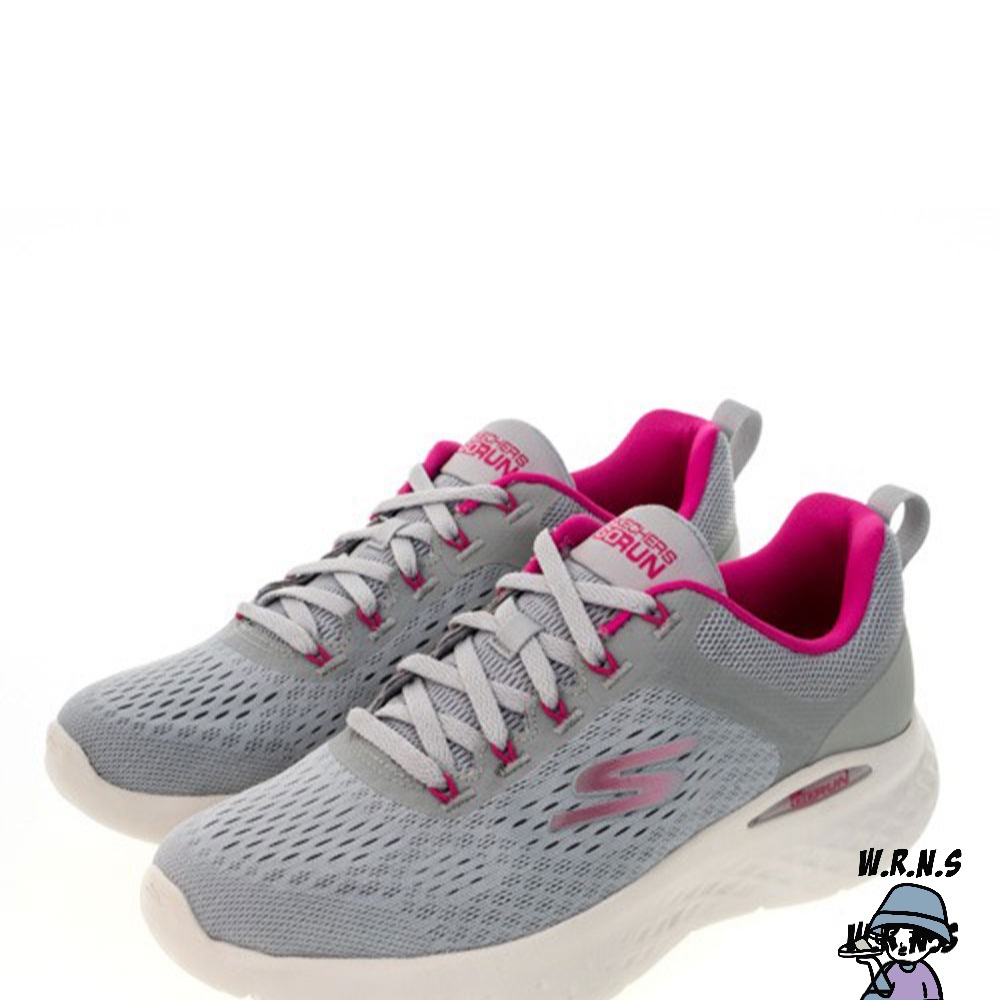 Skechers 女鞋 慢跑鞋 GO RUN LITE 黑紫/灰桃 129423BKPR/129423GYPK-細節圖6