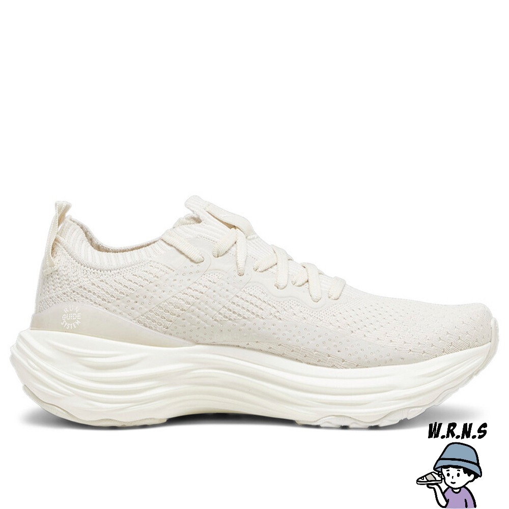 Puma 女鞋 慢跑鞋 ForeverRun Nitro Knit 緩震 襪套 米白37914004-細節圖4