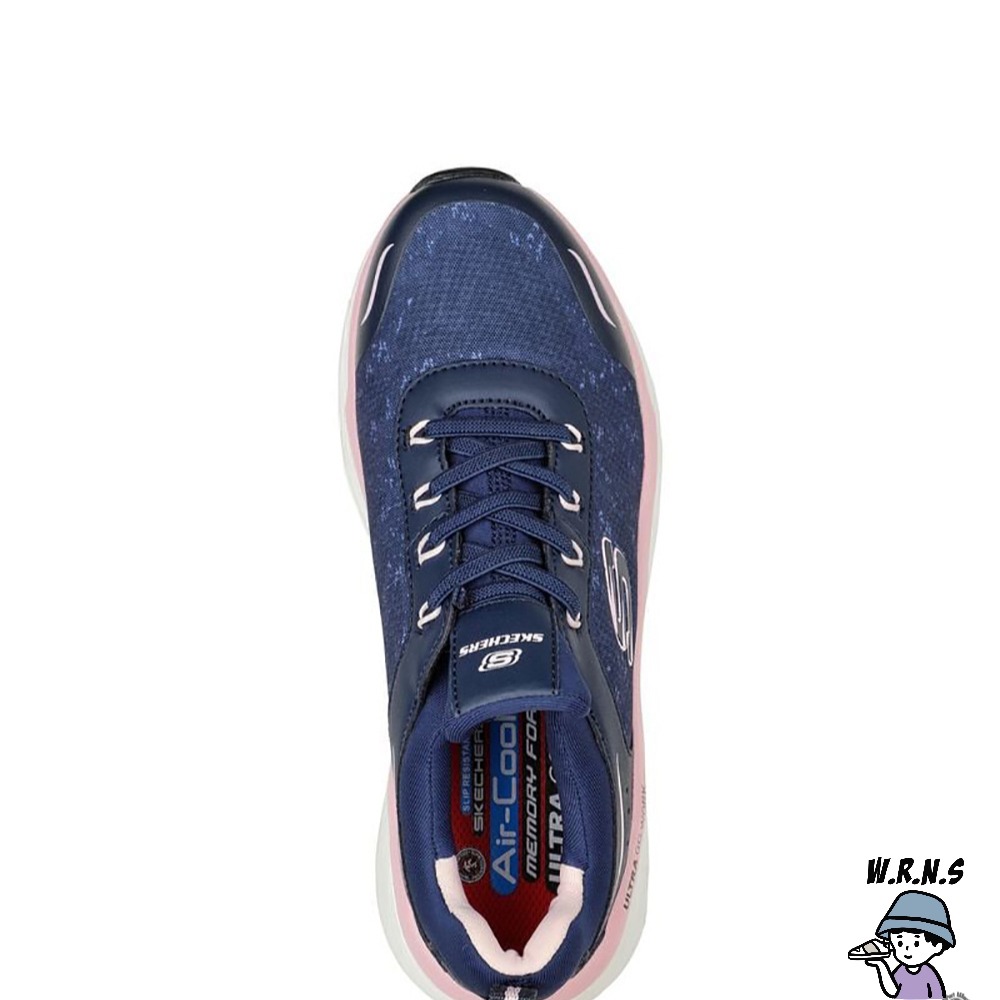 Skechers 女鞋 工作鞋 Max Cushioning Elite 藍 108036NVPK-細節圖5