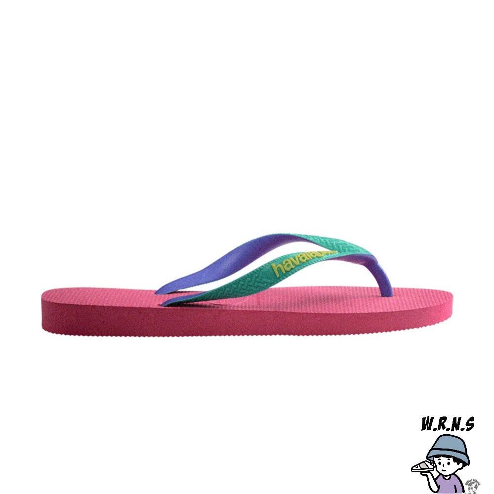 Havaianas 哈瓦仕 男鞋 女鞋 拖鞋 夾腳拖 雙色鞋帶 螢粉4115549-1766U-細節圖4