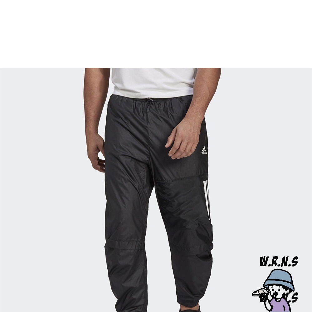 Adidas 男裝 長褲 防撕裂 拉鍊口袋 黑 GT3734-細節圖3
