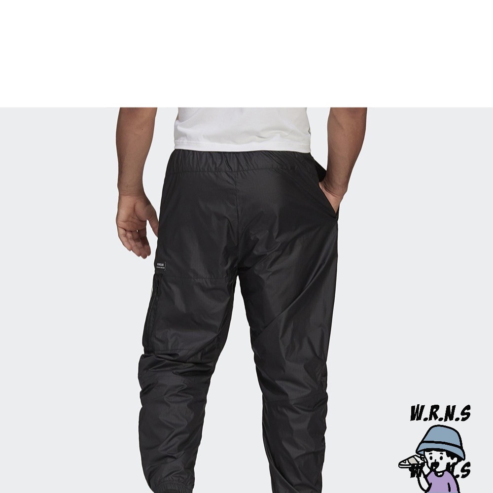 Adidas 男裝 長褲 防撕裂 拉鍊口袋 黑 GT3734-細節圖5