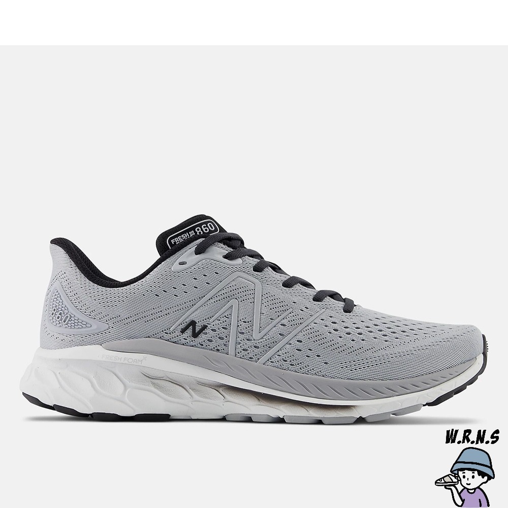 New Balance 860 v13 男鞋 慢跑鞋 超寬楦 灰 M860A13-4E-細節圖3