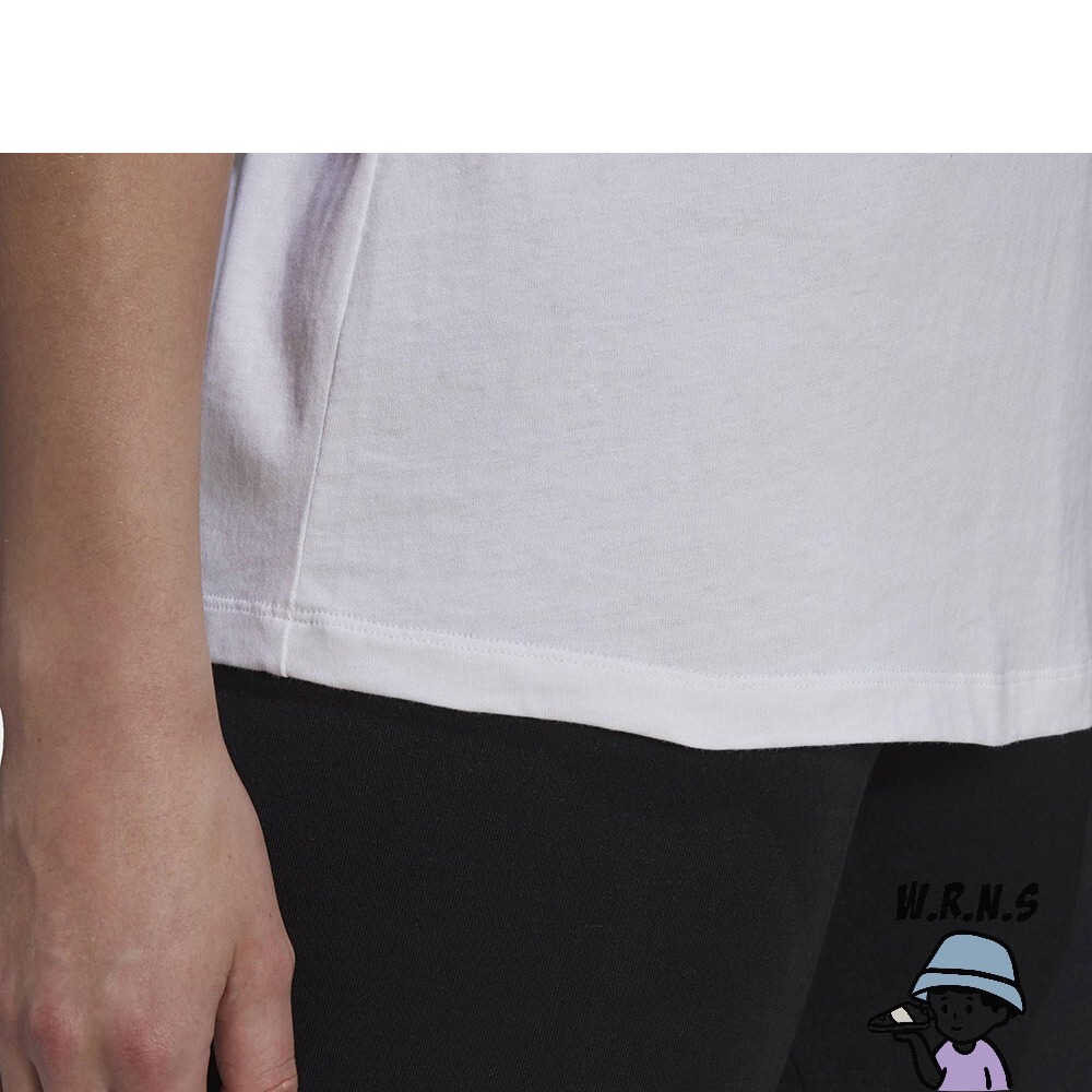 Adidas X Disney 女裝 短袖上衣 米妮 胸前口袋 純棉 白GS0245-細節圖7