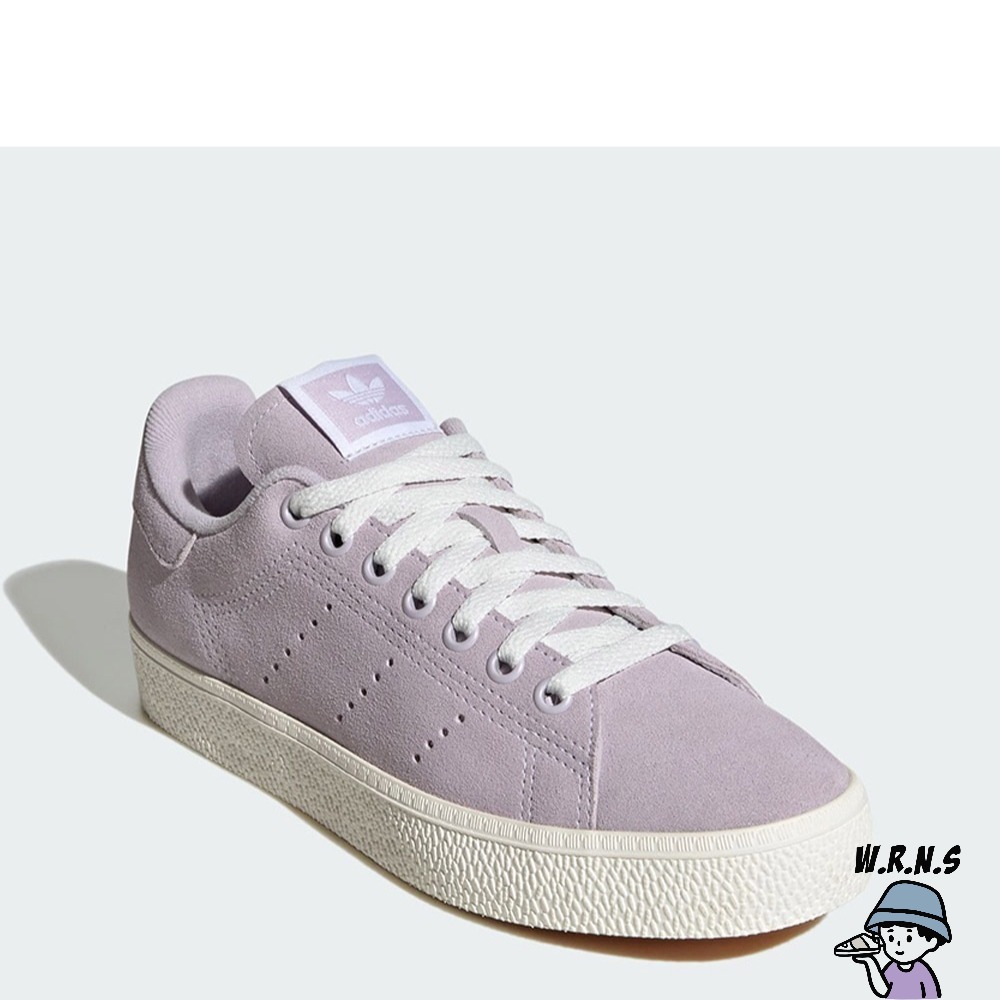 Adidas 女鞋 休閒鞋 麂皮 STAN SMITH CS 紫IG2899-細節圖3