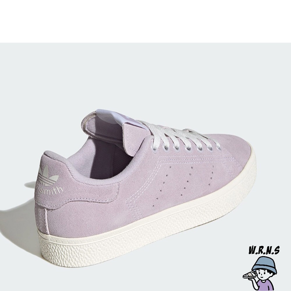 Adidas 女鞋 休閒鞋 麂皮 STAN SMITH CS 紫IG2899-細節圖4