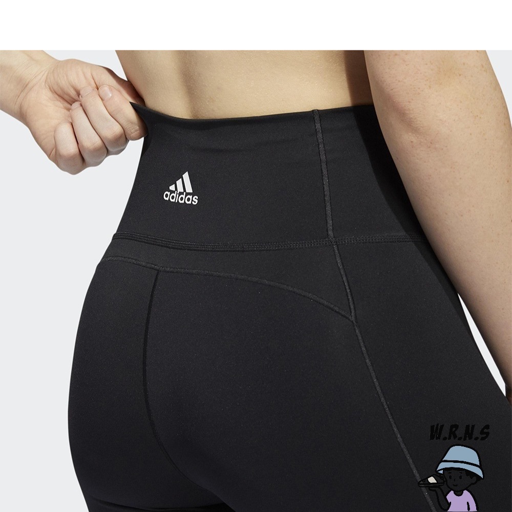 Adidas Believe This 2.0 女裝 長褲 緊身 9分 高腰 訓練 排汗 黑GR8089-細節圖6