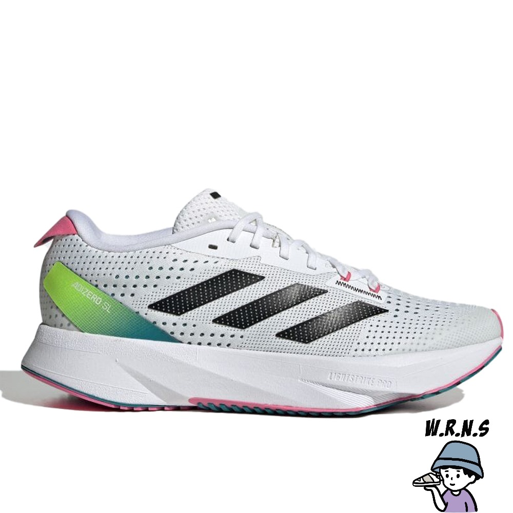 Adidas 女鞋 慢跑鞋 緩震 ADIZERO 白 HQ7232-細節圖2