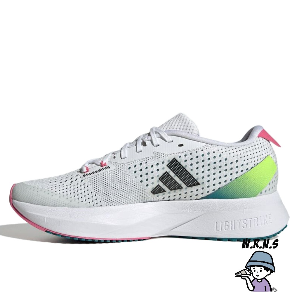 Adidas 女鞋 慢跑鞋 緩震 ADIZERO 白 HQ7232-細節圖3