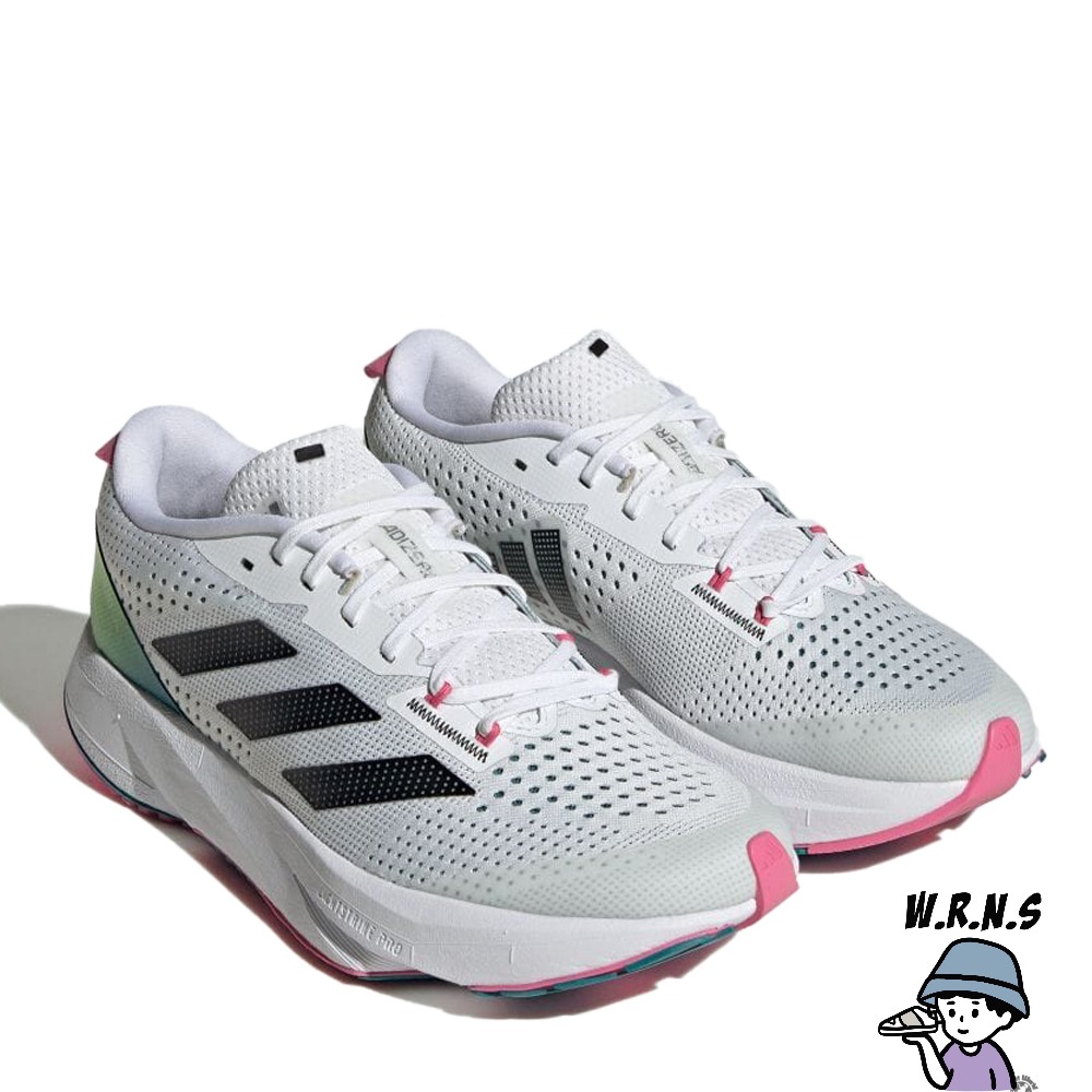 Adidas 女鞋 慢跑鞋 緩震 ADIZERO 白 HQ7232-細節圖4