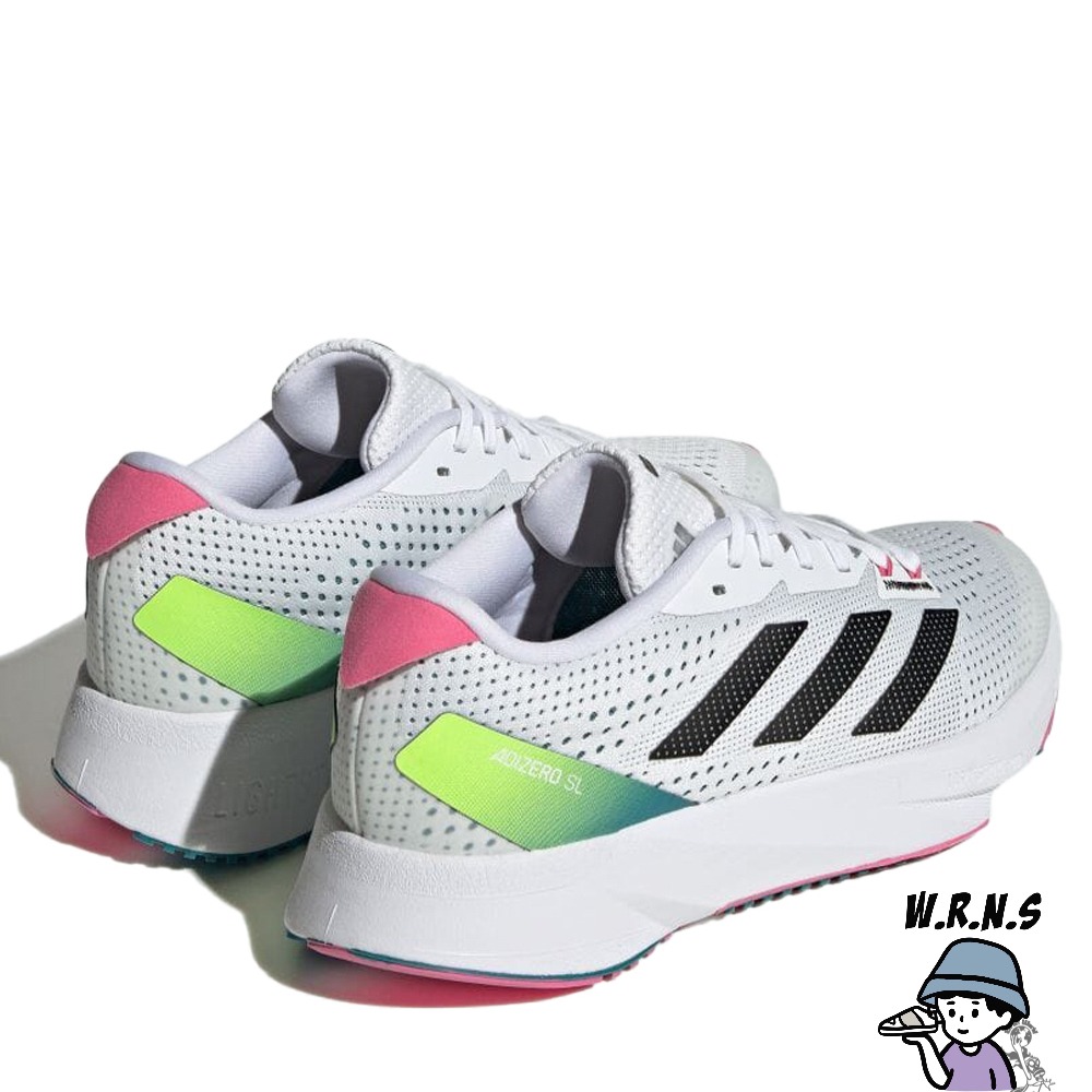 Adidas 女鞋 慢跑鞋 緩震 ADIZERO 白 HQ7232-細節圖5