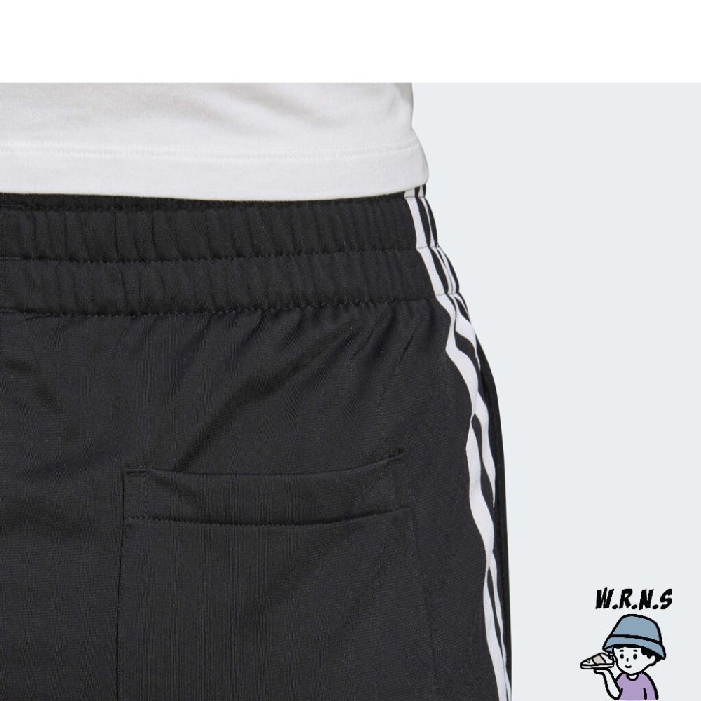 Adidas 女裝 短褲 口袋 三葉草 黑FM2610-細節圖9