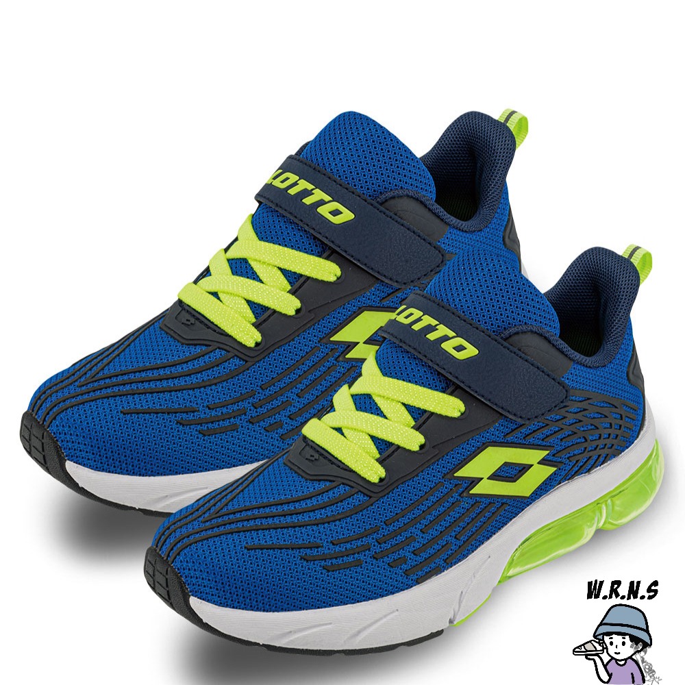 Lotto 童鞋 慢跑鞋 2 KPU 灰黑藍 LT3AKR8301/LT3AKR8300/LT3AKR8306-細節圖8
