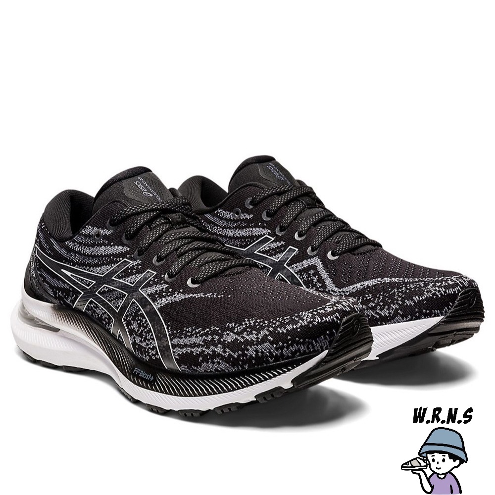 ASICS GEL-KAYANO 29(D) 女鞋 慢跑 寬楦 支撐 穩定 透氣 黑白 1012B297-002-細節圖3