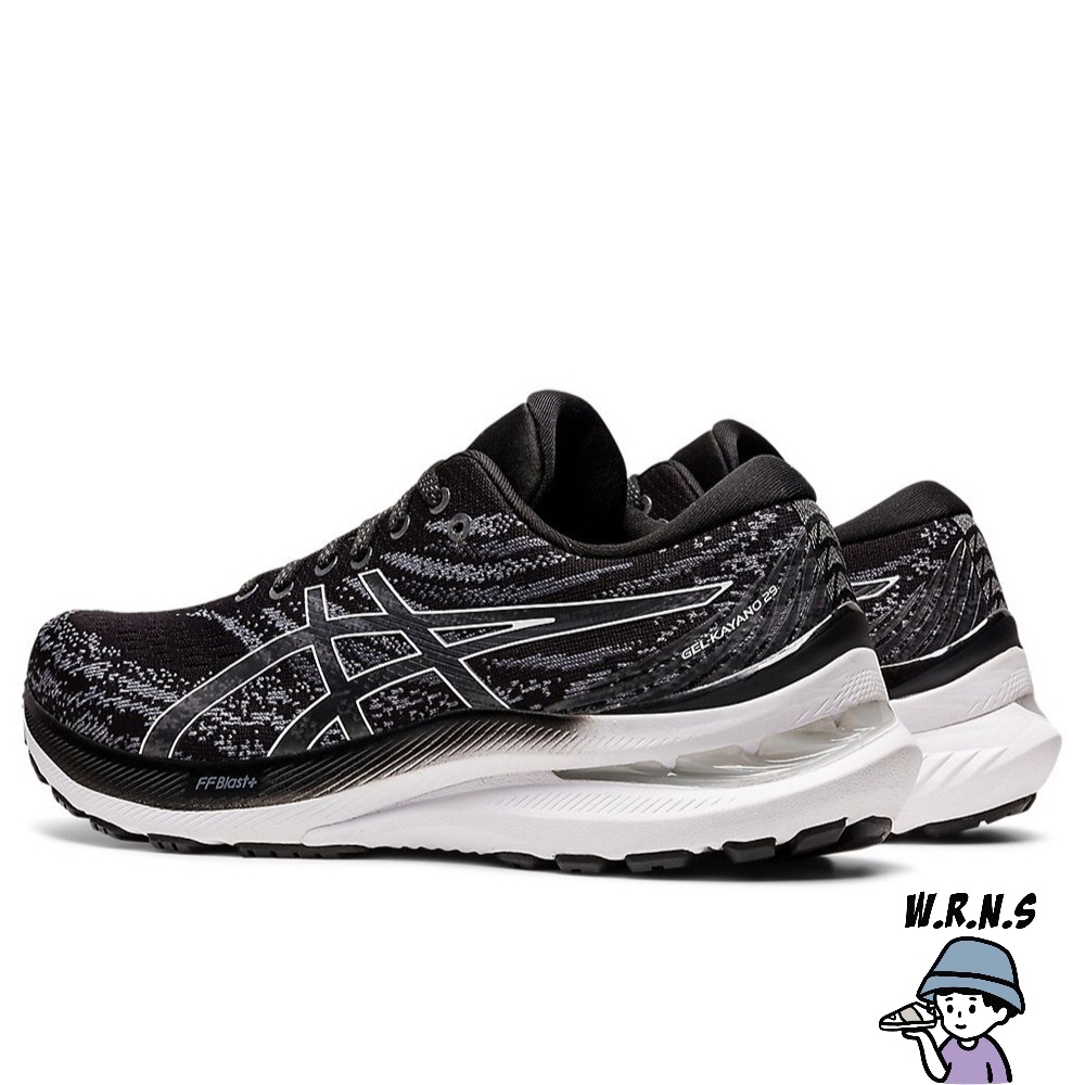 ASICS GEL-KAYANO 29(D) 女鞋 慢跑 寬楦 支撐 穩定 透氣 黑白 1012B297-002-細節圖4