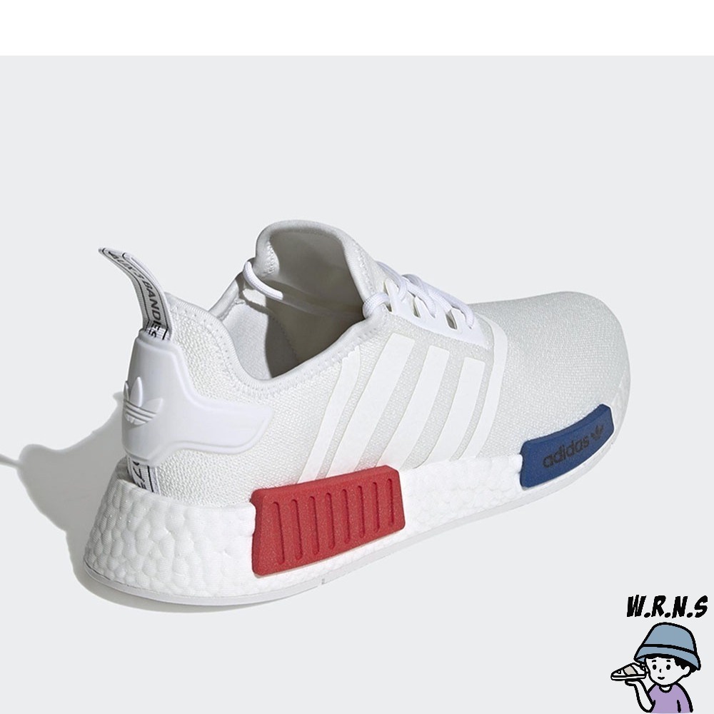 Adidas 男鞋 女鞋 休閒鞋 NMD_R1 白 GZ7925-細節圖4