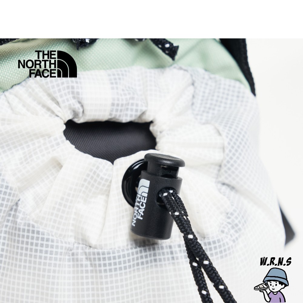 The North Face 北臉 單肩包 收納袋 半透明 雙向拉鍊 白NF0A52RYOKZ-細節圖7