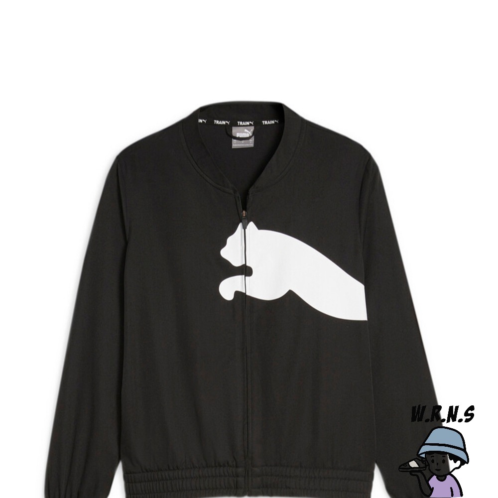 Puma 女裝 風衣外套 排汗 歐規 黑52380401-細節圖2