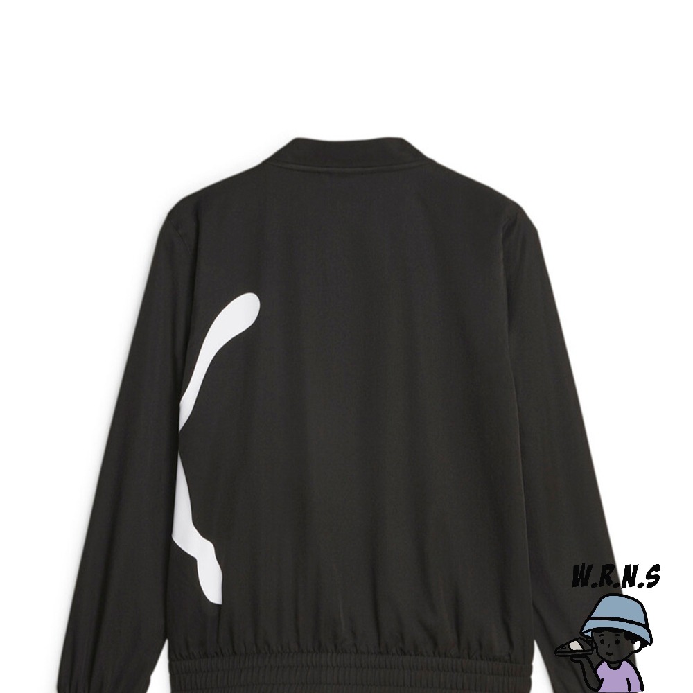 Puma 女裝 風衣外套 排汗 歐規 黑52380401-細節圖3