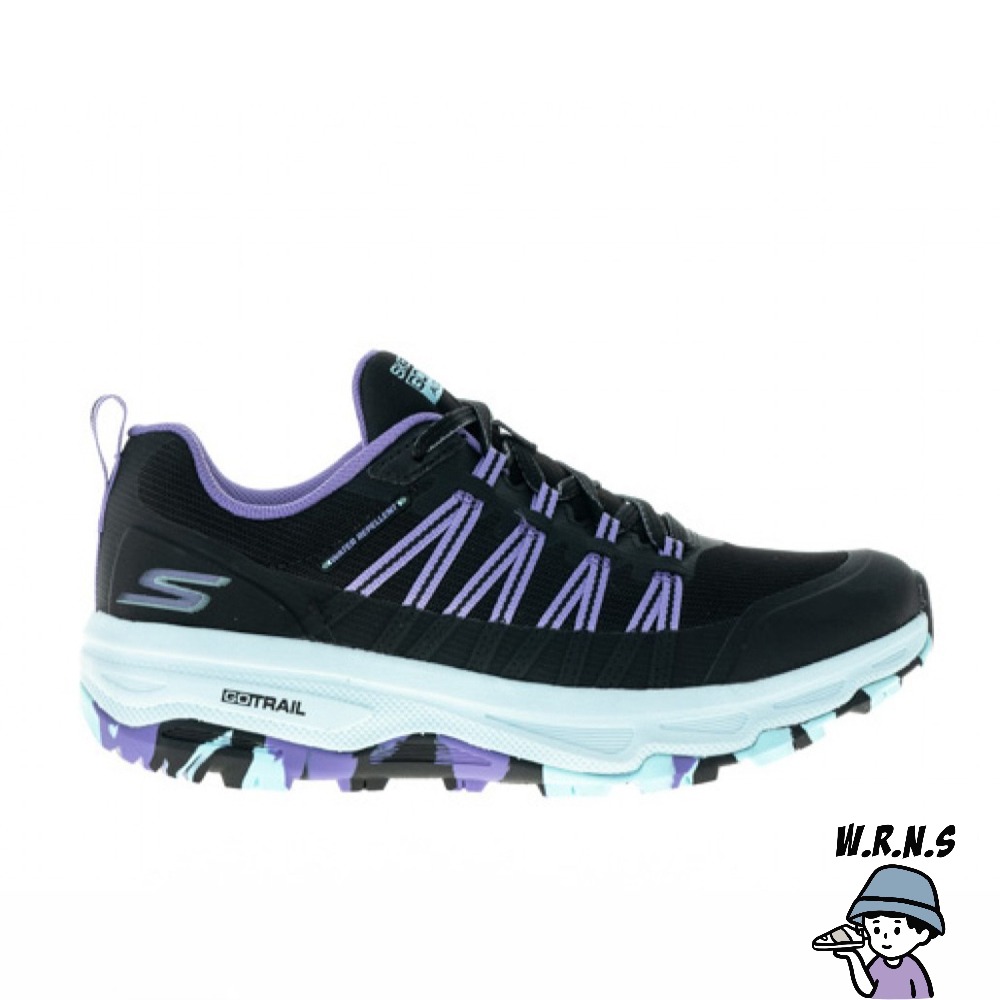 Skechers 女鞋 越野鞋 Go Run Trail Altitude 防潑水 黑紫 128222BKLV-細節圖2