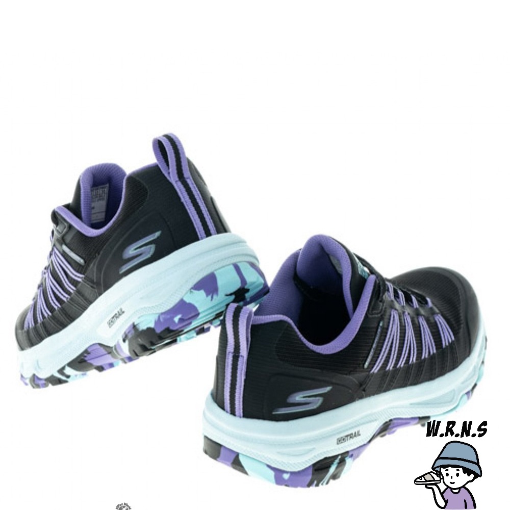 Skechers 女鞋 越野鞋 Go Run Trail Altitude 防潑水 黑紫 128222BKLV-細節圖5