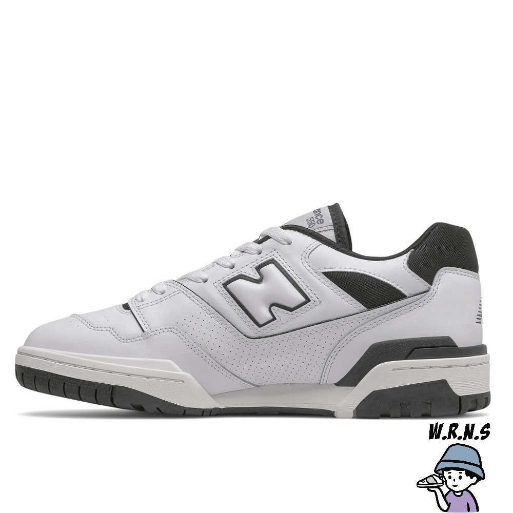 New Balance 550 男鞋 女鞋 休閒鞋 黑白BB550HA1-D-細節圖3