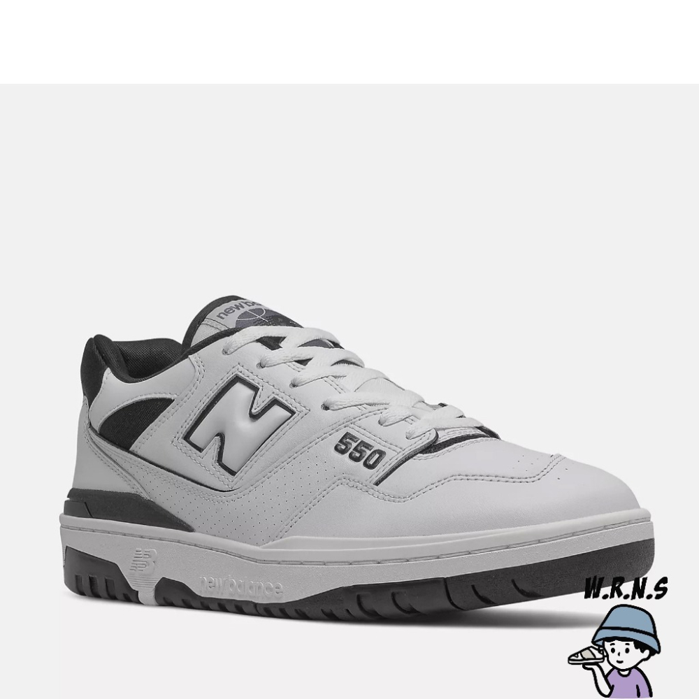 New Balance 550 男鞋 女鞋 休閒鞋 黑白BB550HA1-D-細節圖5