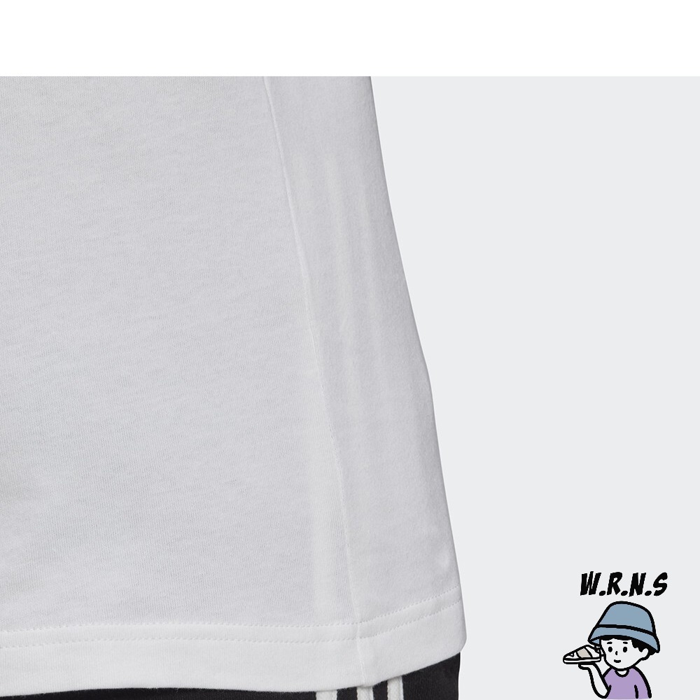 Adidas 男裝 短袖上衣 棉質 三葉草 白 GD5836-細節圖9