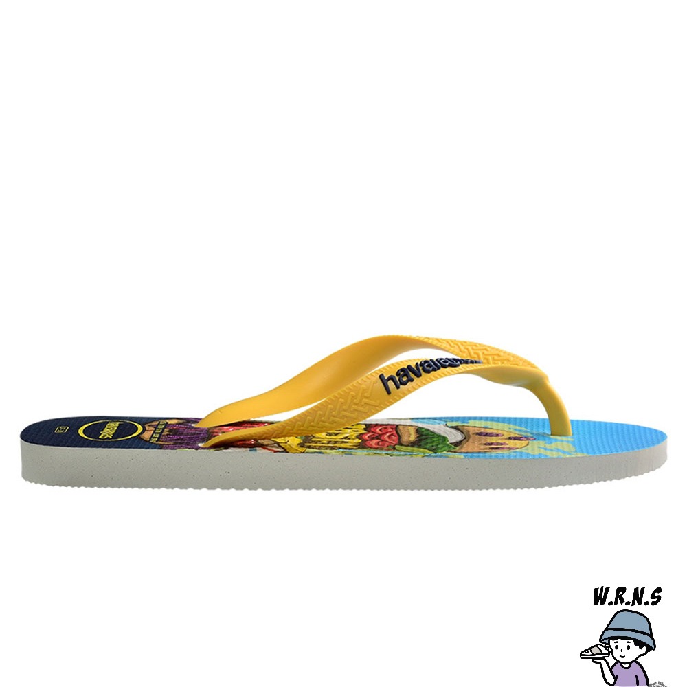 Havaianas 哈瓦仕 男鞋 女鞋 拖鞋 夾腳拖 海綿寶寶 派大星 藍黃4148298-0001U-細節圖4