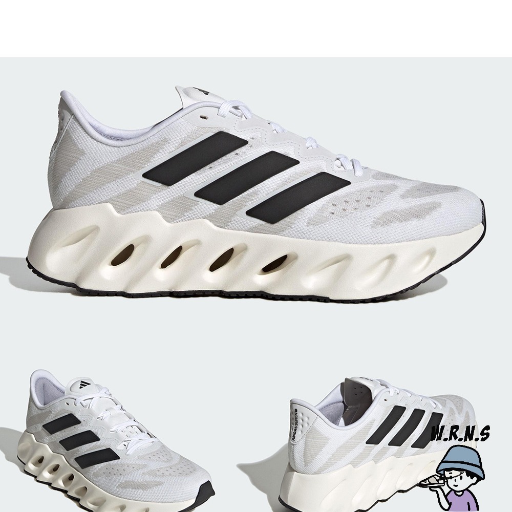 Adidas 男鞋 慢跑鞋 避震 馬牌大底 SWITCH FWD 全黑/白黑ID1779/ID1781-細節圖4