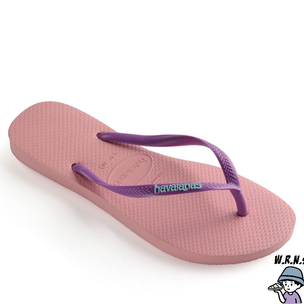 Havaianas 哈瓦仕 女鞋 拖鞋 夾腳拖 人字拖 紫紅 4119787-5217W-細節圖3