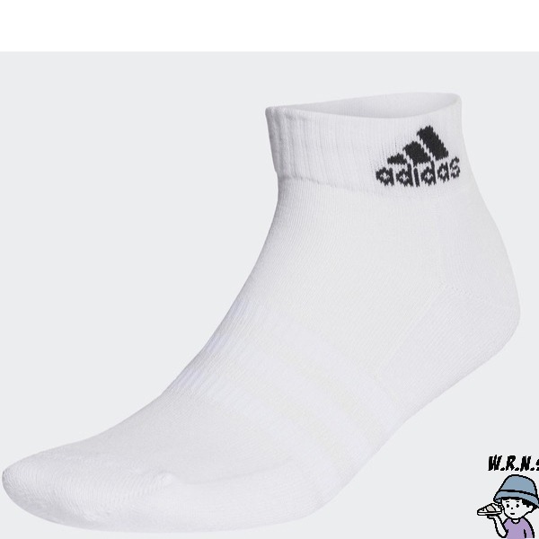 Adidas 襪子 短襪 腳踝襪 白【W.R.N.S】HT3438-細節圖3