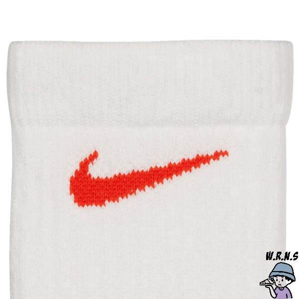 Nike 襪子 中筒襪 籃球襪 加厚款 橘【W.R.N.S】SX7622-105-細節圖4