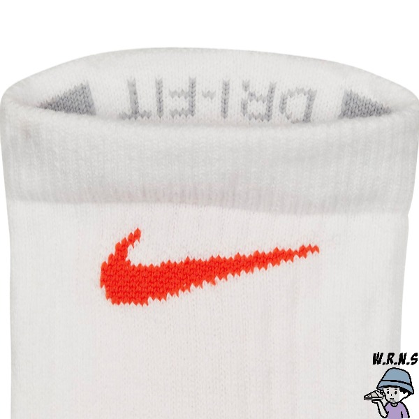 Nike 襪子 中筒襪 籃球襪 加厚款 橘【W.R.N.S】SX7622-105-細節圖5