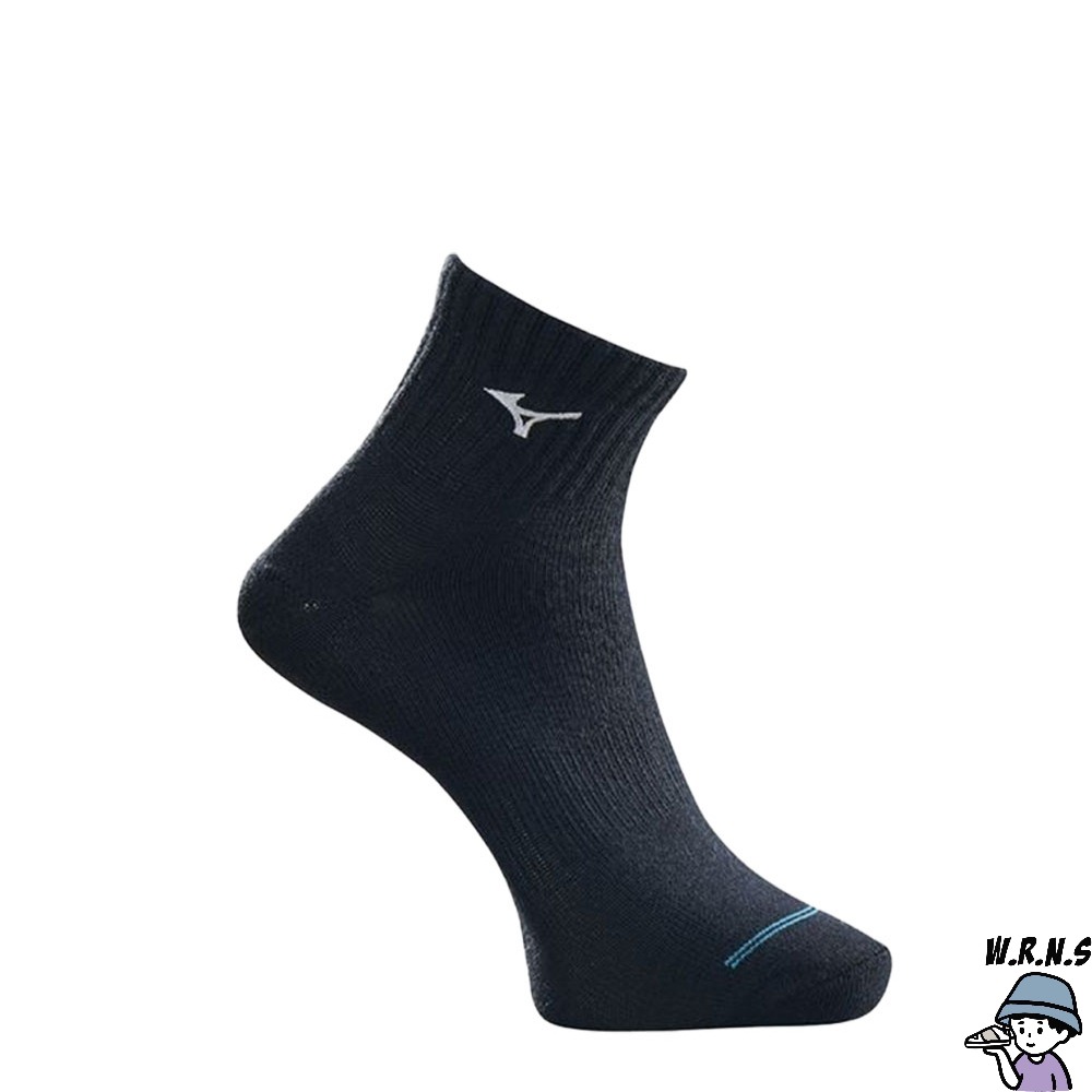 Mizuno 襪子 短襪 中筒襪 薄款 竹炭 25-28cm 32TXA70193Q/32TXA70297Q-細節圖3