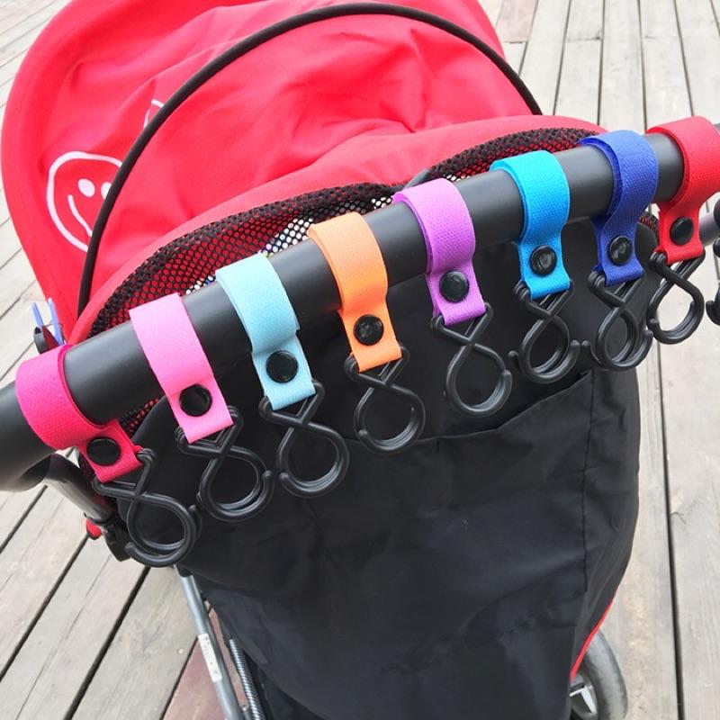 [現貨]嬰兒堅固加釦款推車掛鉤 多功能S掛鉤-細節圖2