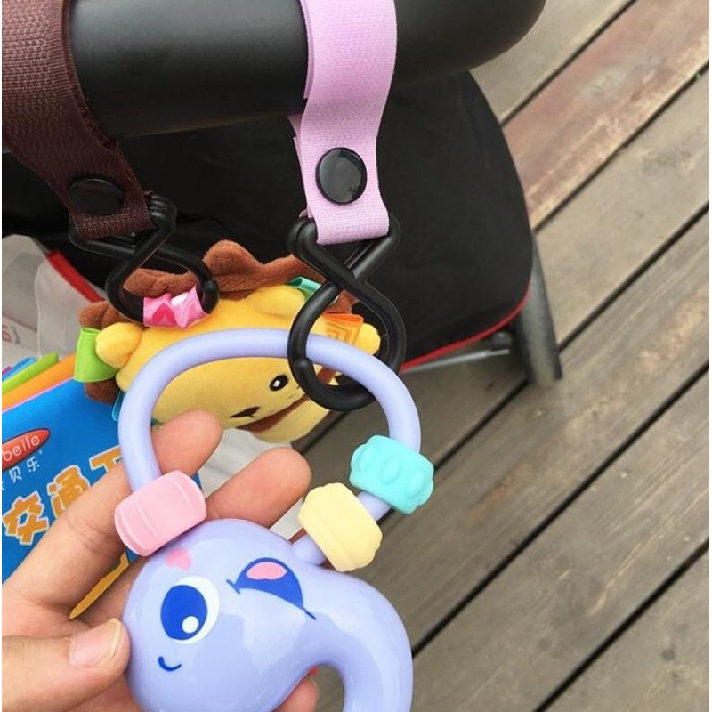 [現貨]嬰兒堅固加釦款推車掛鉤 多功能S掛鉤-細節圖7