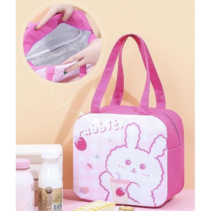 [現貨]防水加大可愛卡通保溫袋 小學生便當袋 午餐包 母乳保冷袋-細節圖6