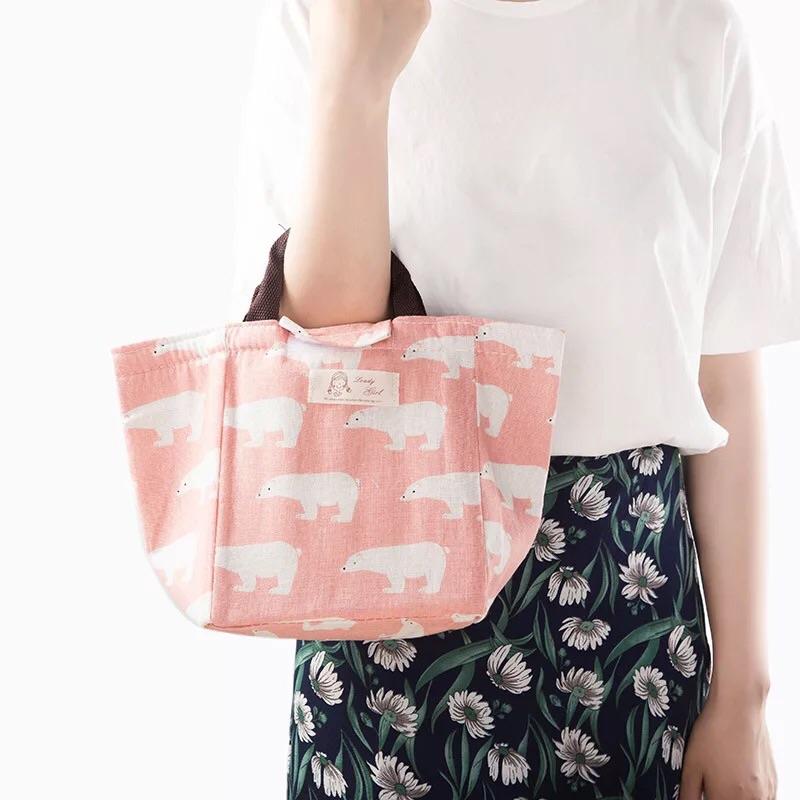 [現貨]外出野餐手提保溫袋 母乳保冷袋 便當袋-細節圖8