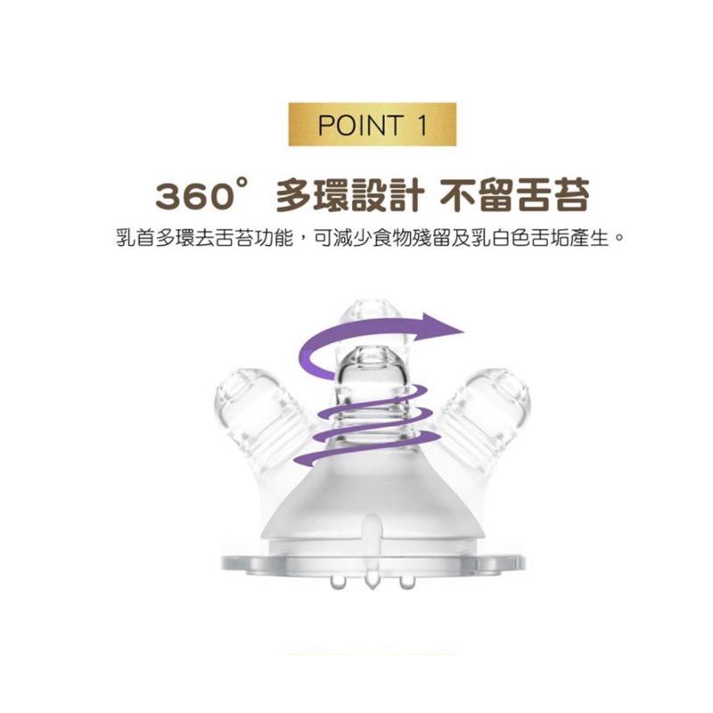 [現貨]優生 真母感奶瓶用奶嘴-寬口徑3入/一般口徑3入-細節圖3