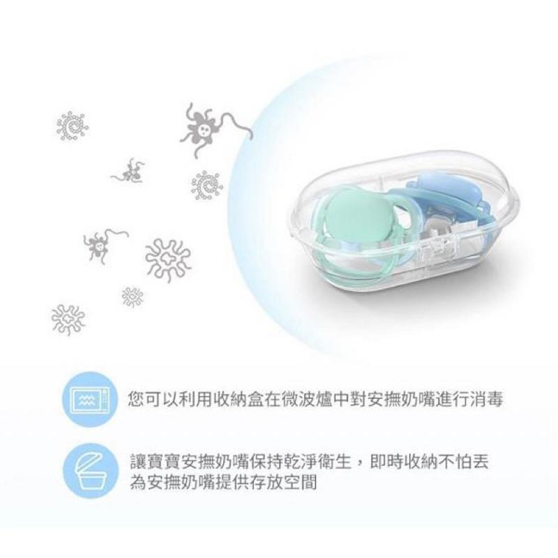 [現貨]PHILIPS AVENT矽膠夜光安撫奶嘴(2入組）飛利浦超透氣 安撫奶嘴0-6M / 6-18M+-細節圖7